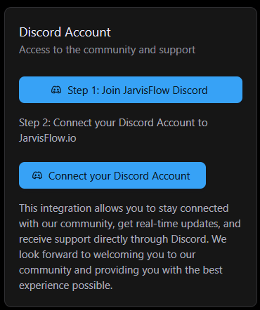 Discord Connection Card